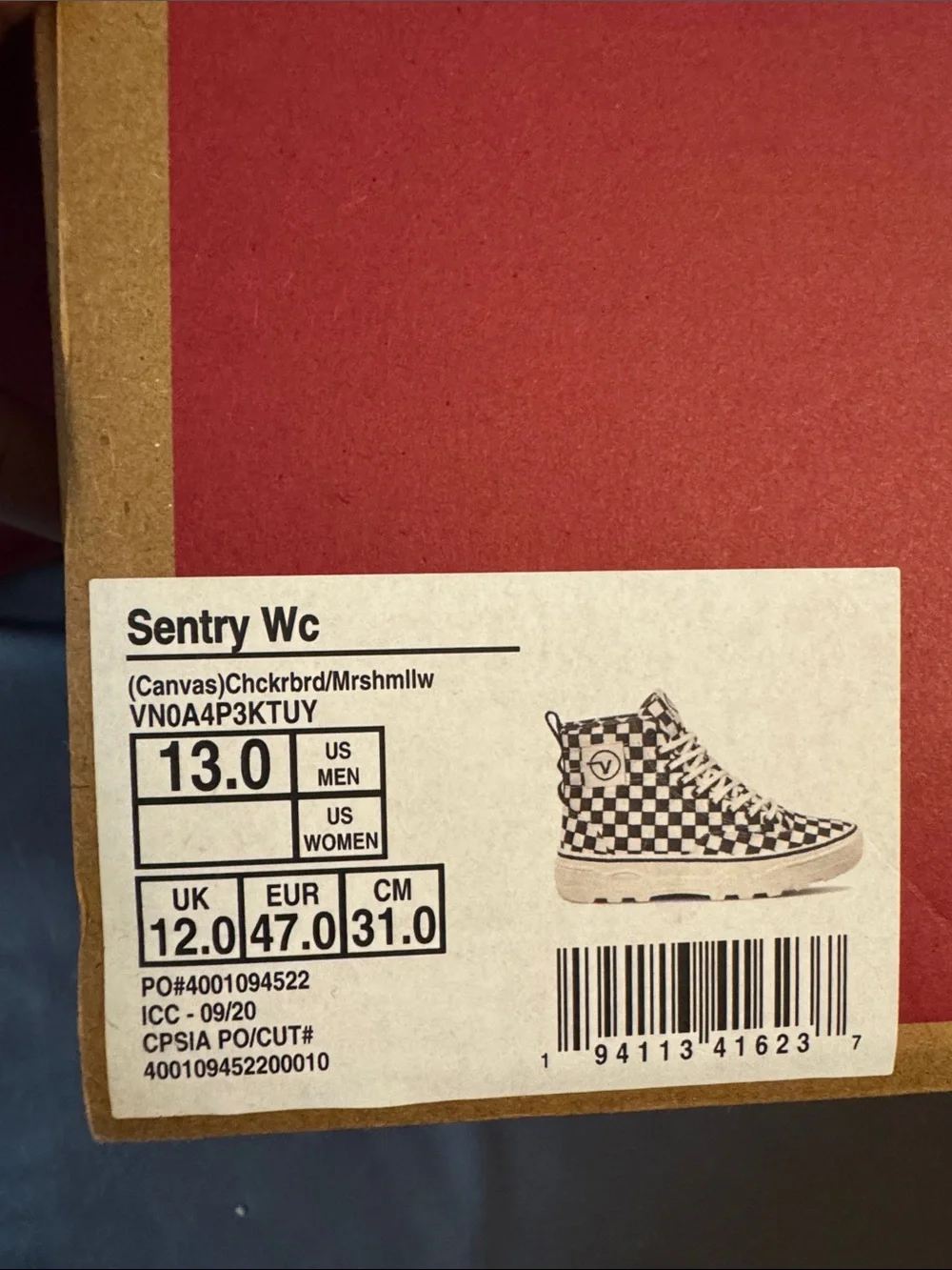 Vans Sentry Wc Canvas sneakers